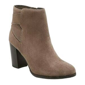 NWT Sz 8.5 A New Day CANDYCE Water Proof Bootie Boots Bark Brown